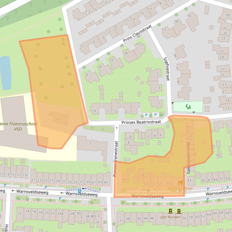 Kaart van postcodegebied 7204BB.