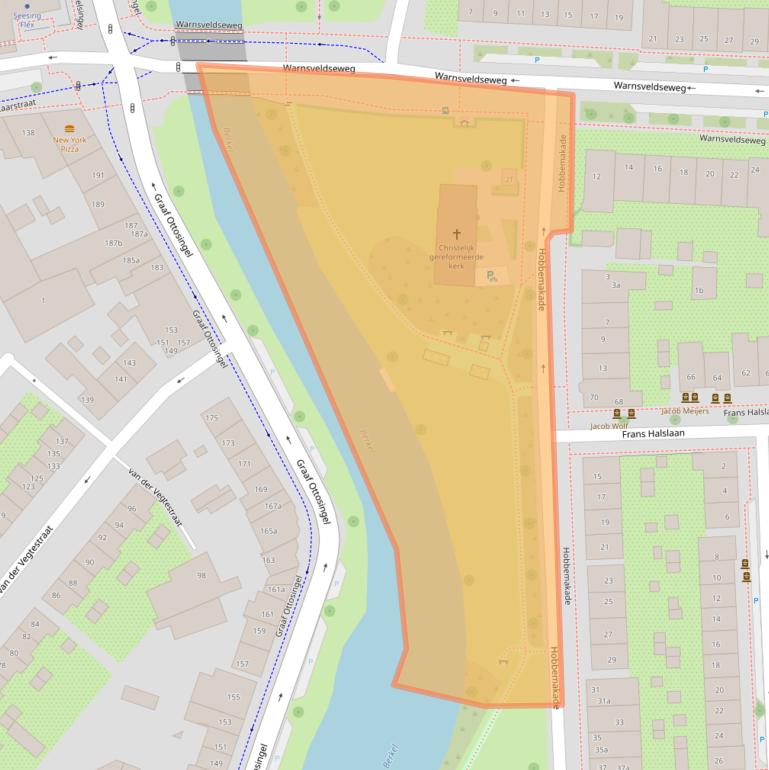 Kaart van postcodegebied 7204BM.