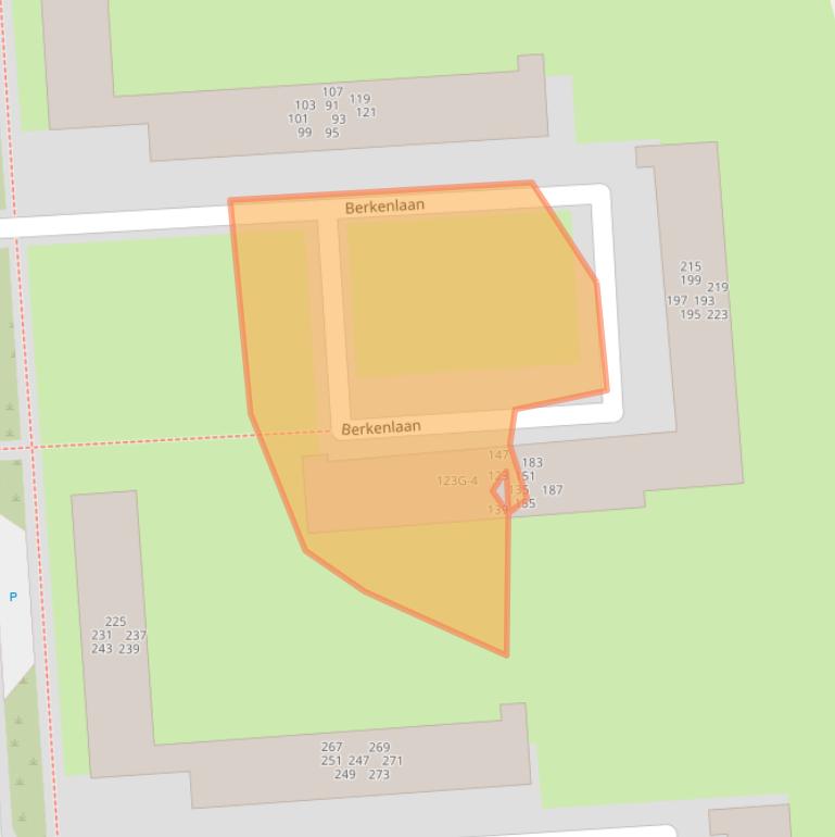 Kaart van postcodegebied 7204EE.