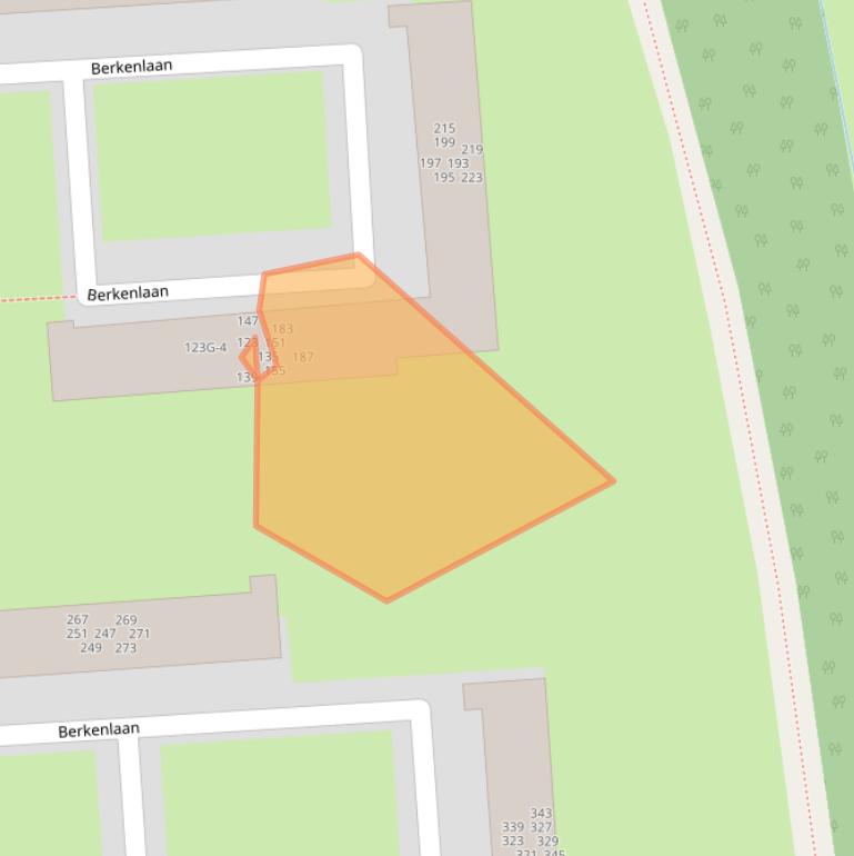 Kaart van postcodegebied 7204EG.