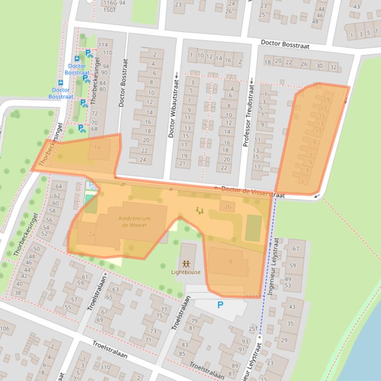 Kaart van postcodegebied 7204KM.