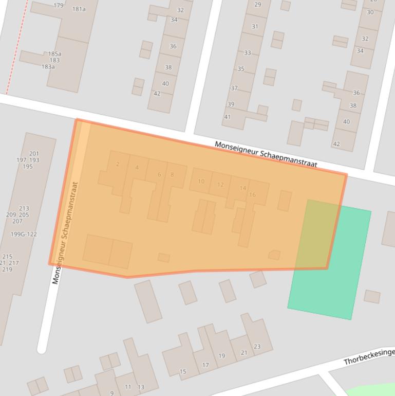Kaart van postcodegebied 7204MC.