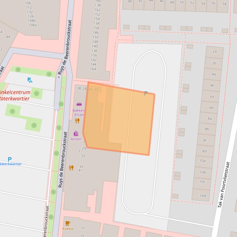 Kaart van postcodegebied 7204MS.