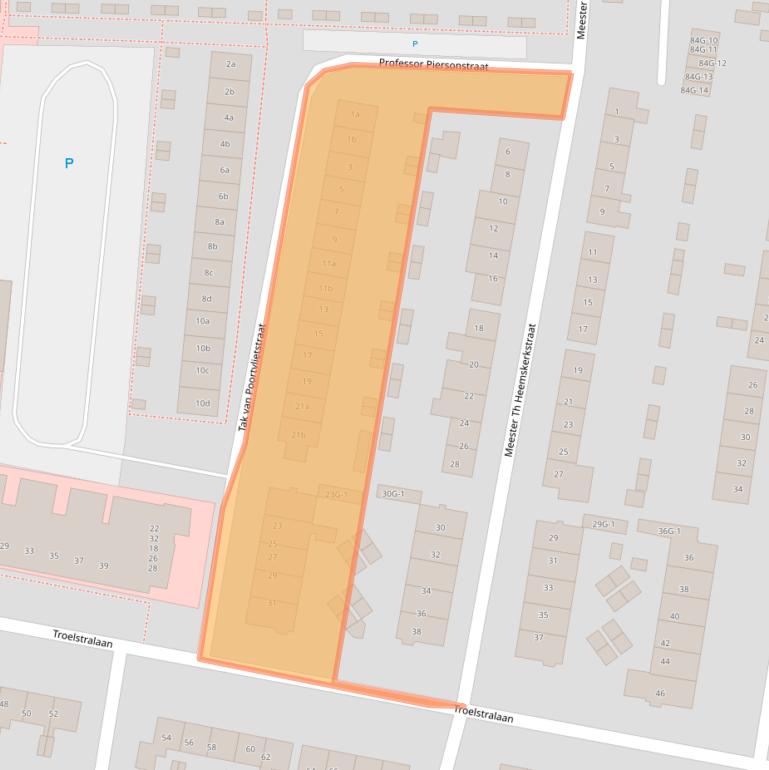 Kaart van postcodegebied 7204MT.