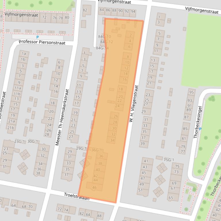 Kaart van postcodegebied 7204NC.