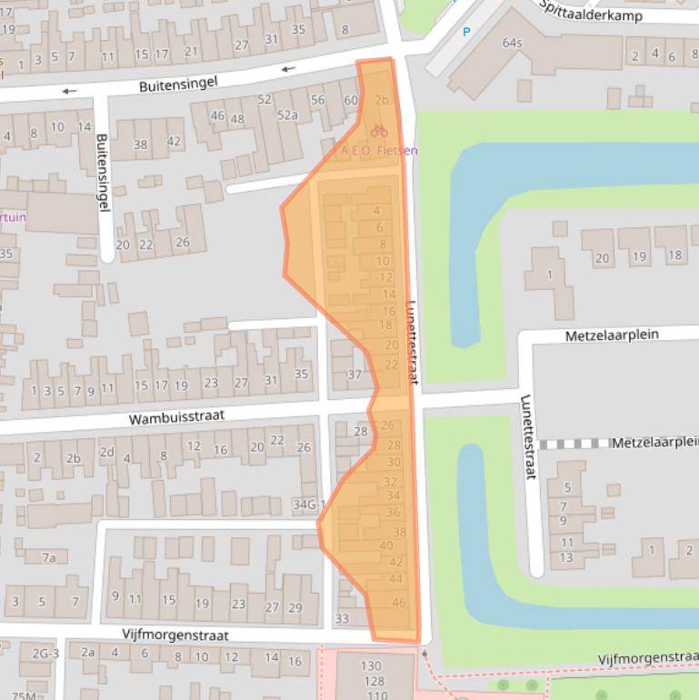 Kaart van postcodegebied 7204NL.