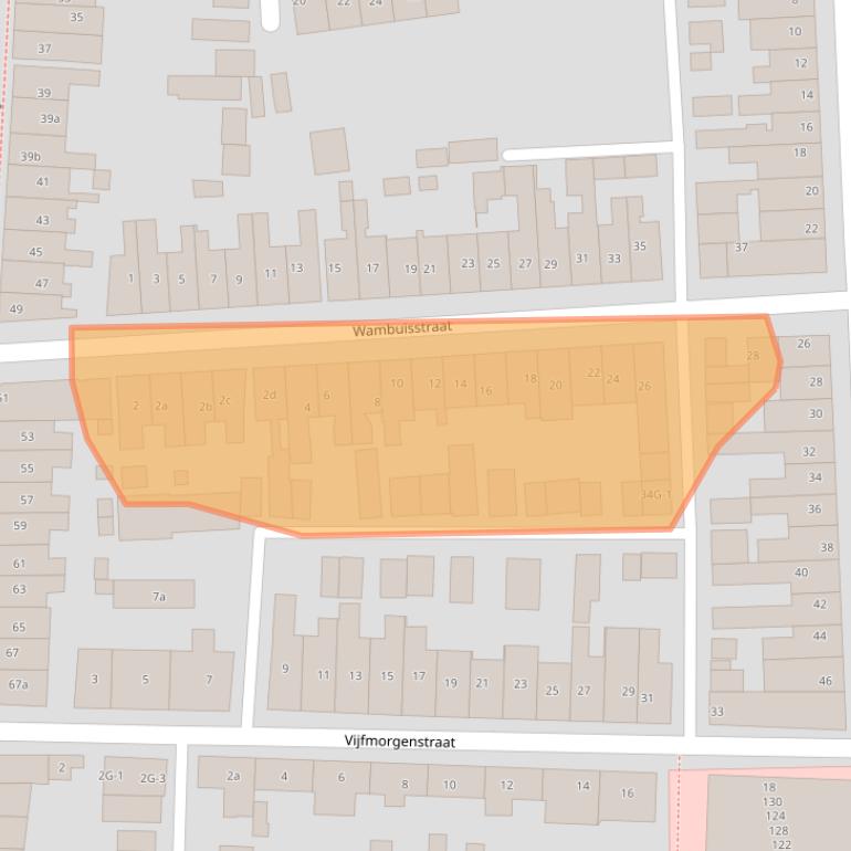 Kaart van postcodegebied 7204NN.