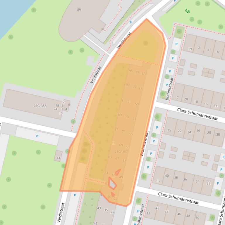 Kaart van postcodegebied 7204NR.