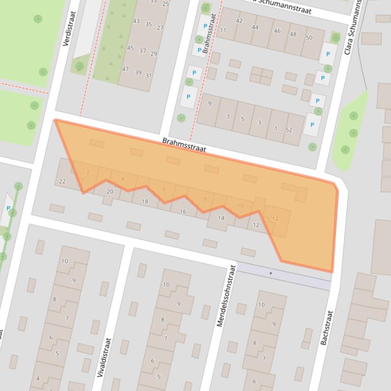 Kaart van postcodegebied 7204NS.