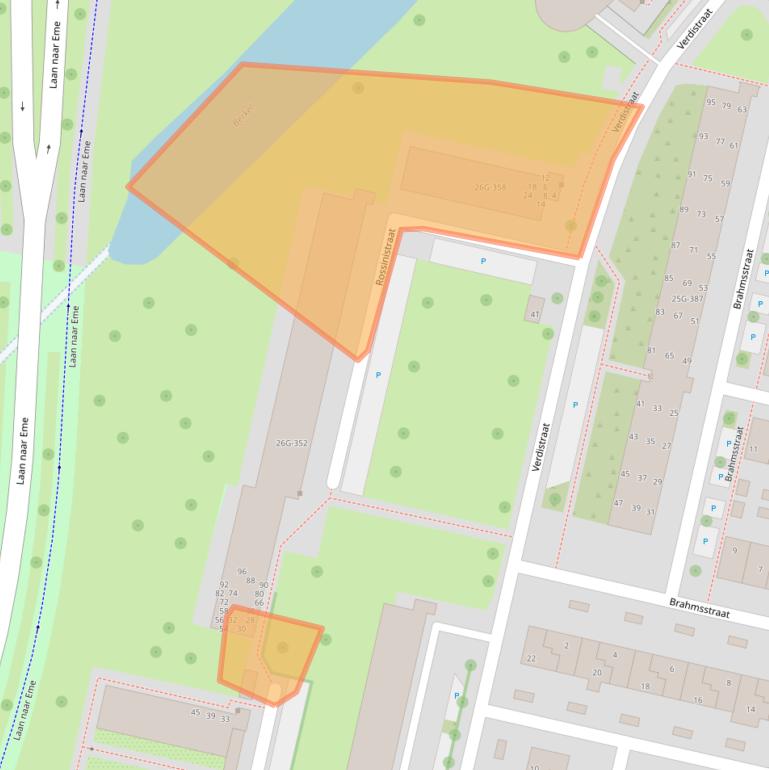 Kaart van postcodegebied 7204NX.