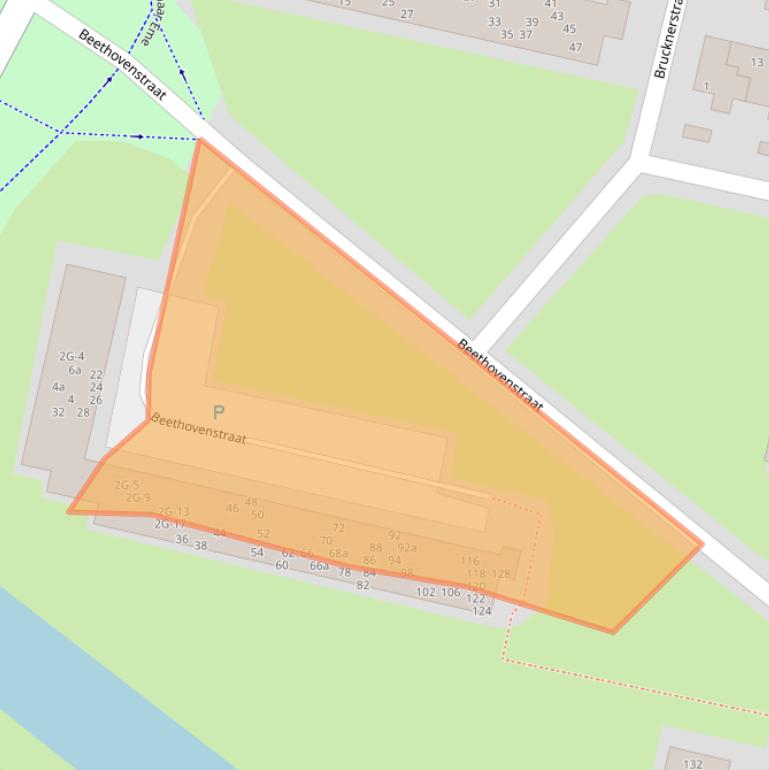 Kaart van postcodegebied 7204RD.