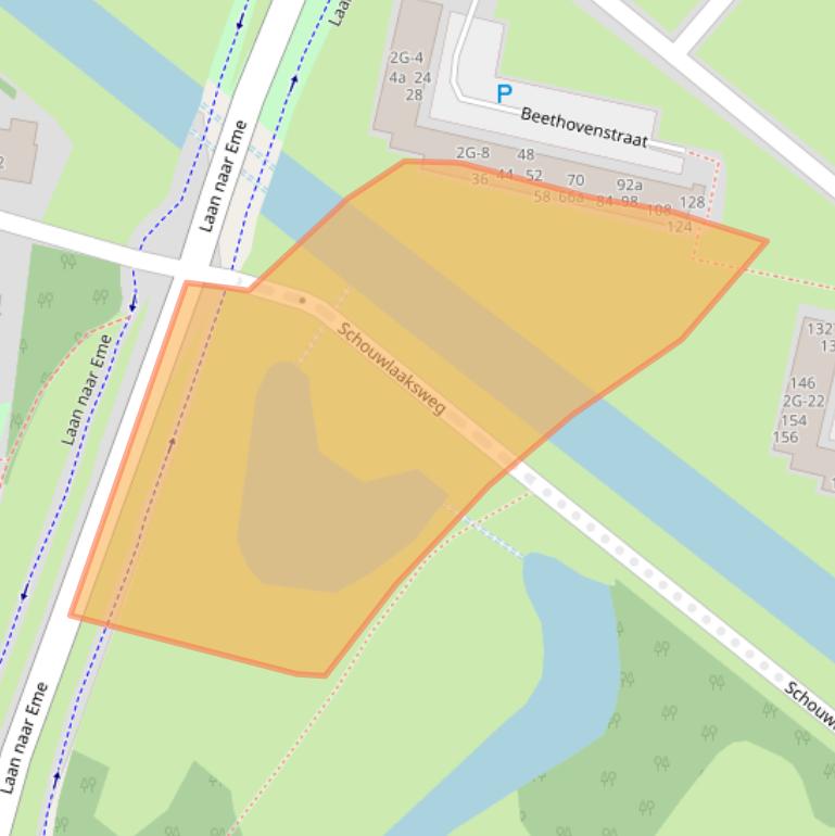 Kaart van postcodegebied 7204RE.