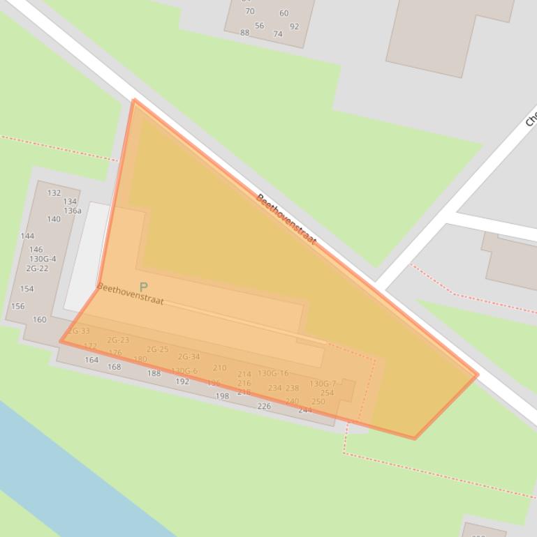 Kaart van postcodegebied 7204RJ.