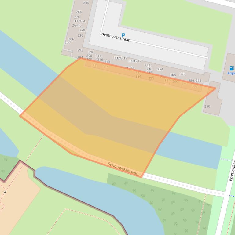 Kaart van postcodegebied 7204RP.