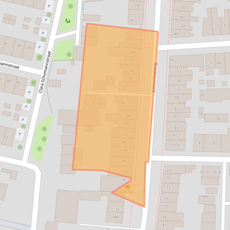 Kaart van postcodegebied 7204SM.