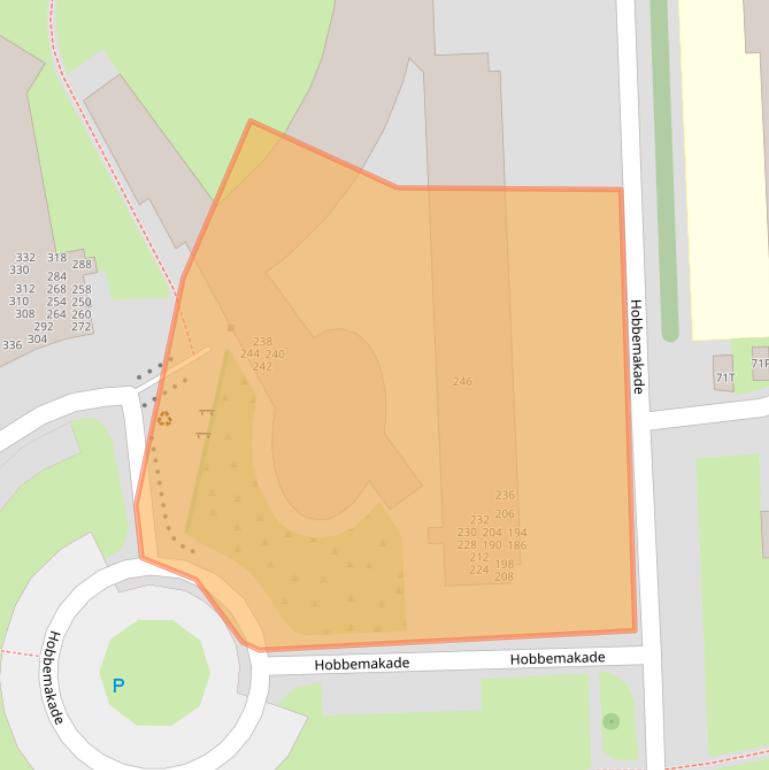 Kaart van postcodegebied 7204TB.