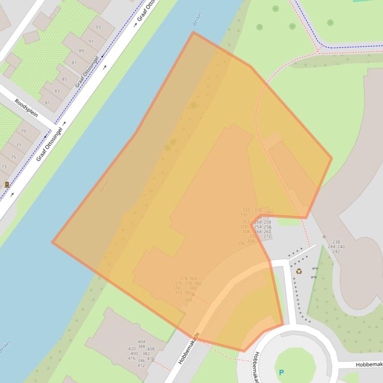 Kaart van postcodegebied 7204TD.