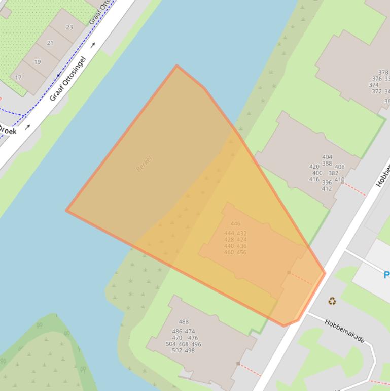 Kaart van postcodegebied 7204TG.