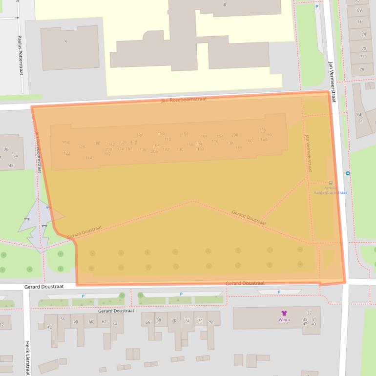 Kaart van postcodegebied 7204VA.
