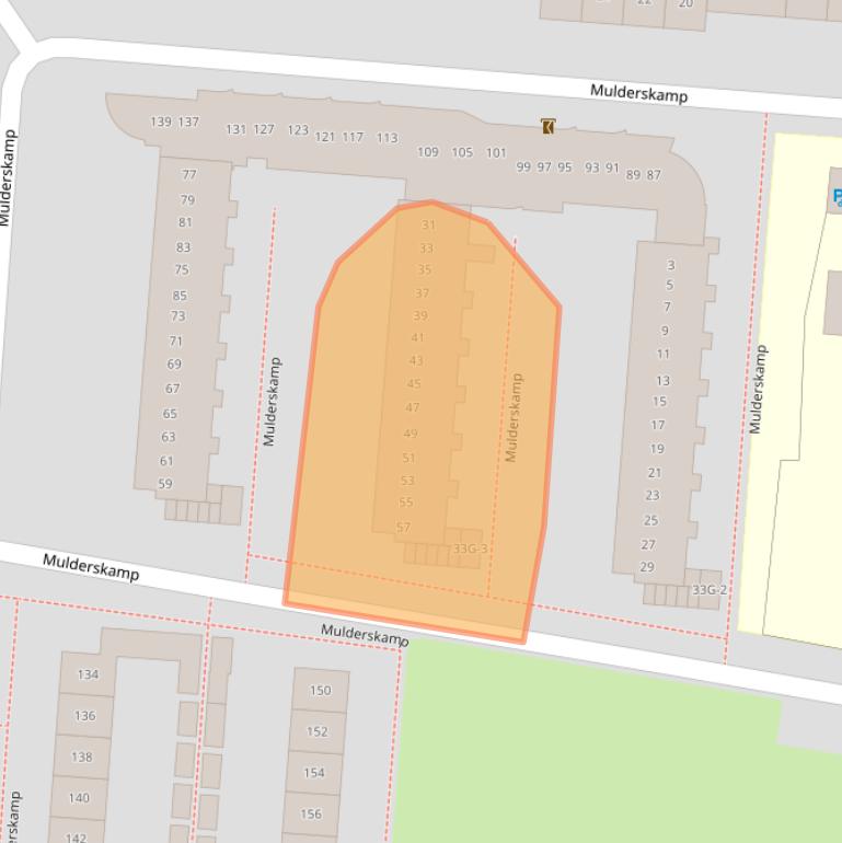 Kaart van postcodegebied 7205BS.