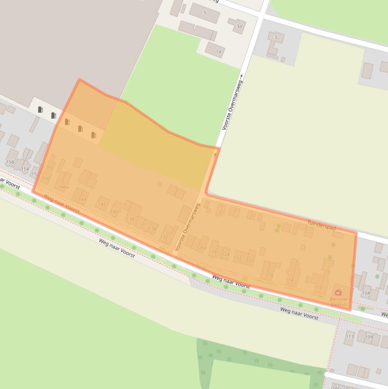 Kaart van postcodegebied 7205CV.