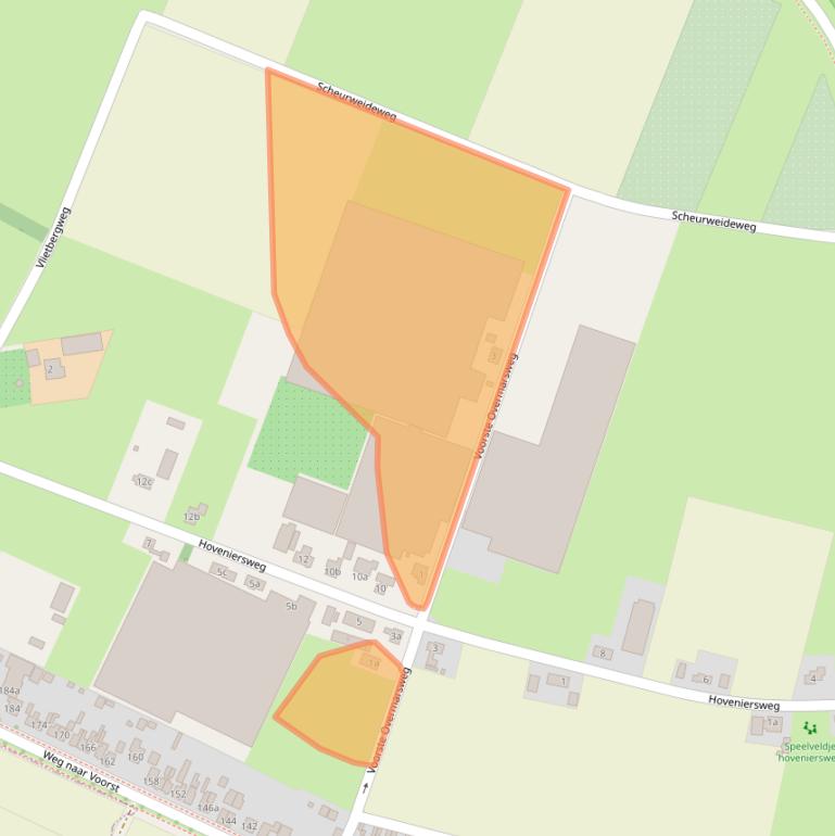 Kaart van postcodegebied 7205DB.