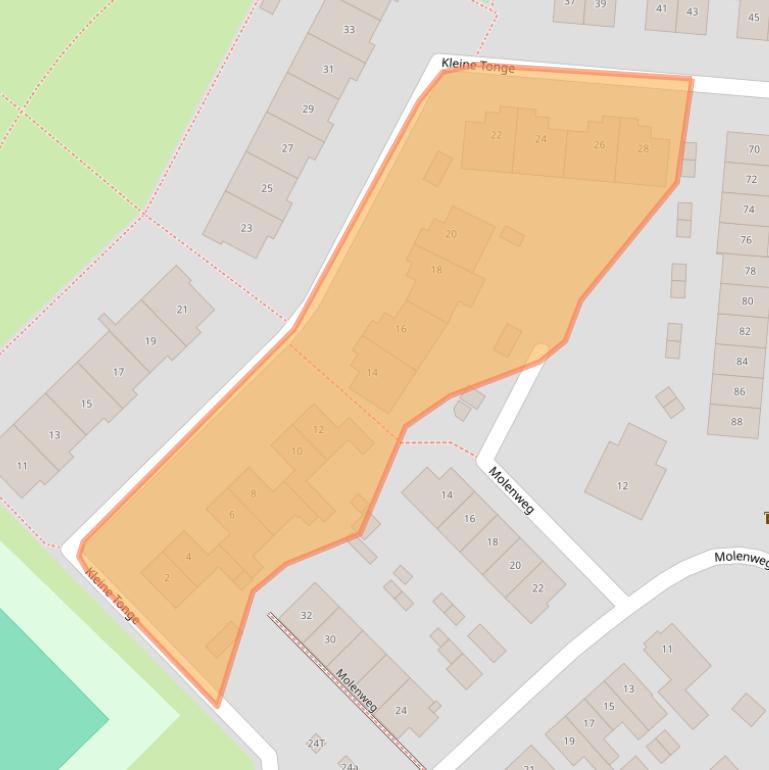 Kaart van postcodegebied 7205EB.