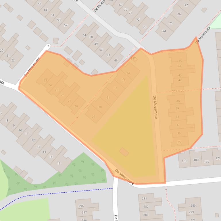 Kaart van postcodegebied 7206AD.