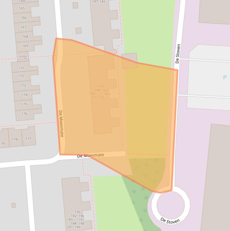 Kaart van postcodegebied 7206AL.