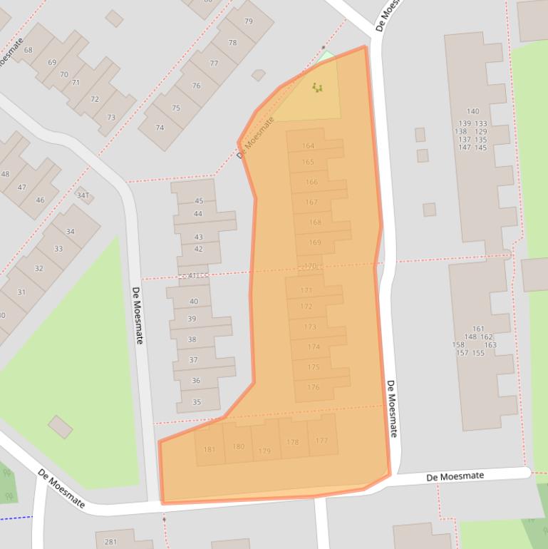 Kaart van postcodegebied 7206AM.