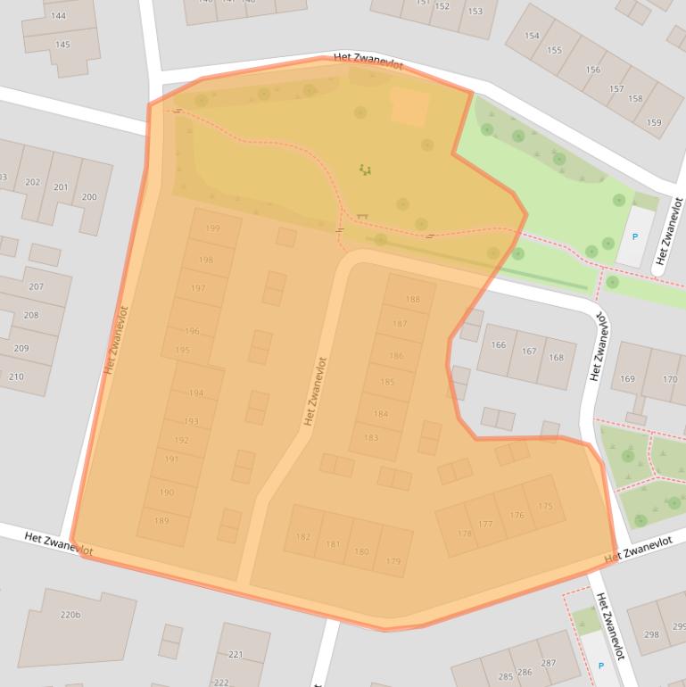 Kaart van postcodegebied 7206CK.