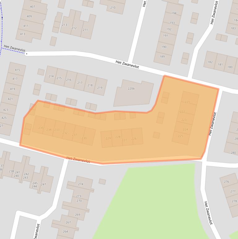 Kaart van postcodegebied 7206CM.