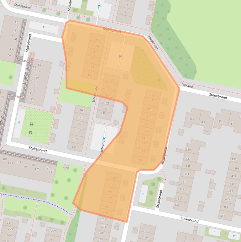 Kaart van postcodegebied 7206ED.