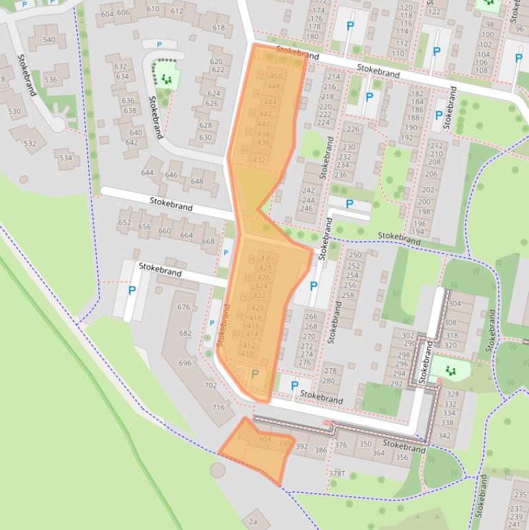 Kaart van postcodegebied 7206ER.
