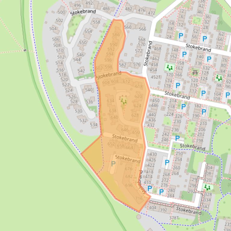 Kaart van postcodegebied 7206EV.