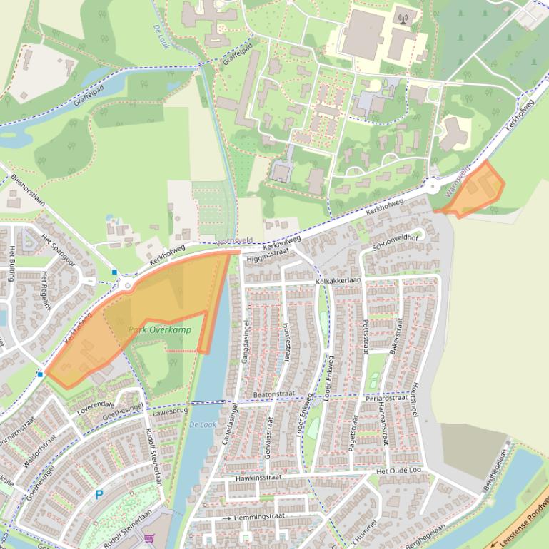 Kaart van postcodegebied 7207BD.