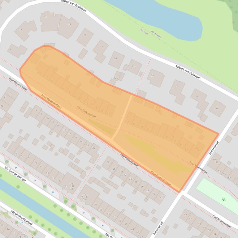 Kaart van postcodegebied 7207CC.