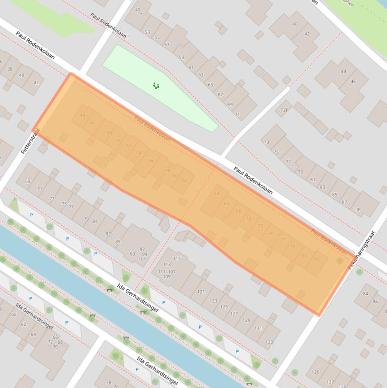 Kaart van postcodegebied 7207CH.