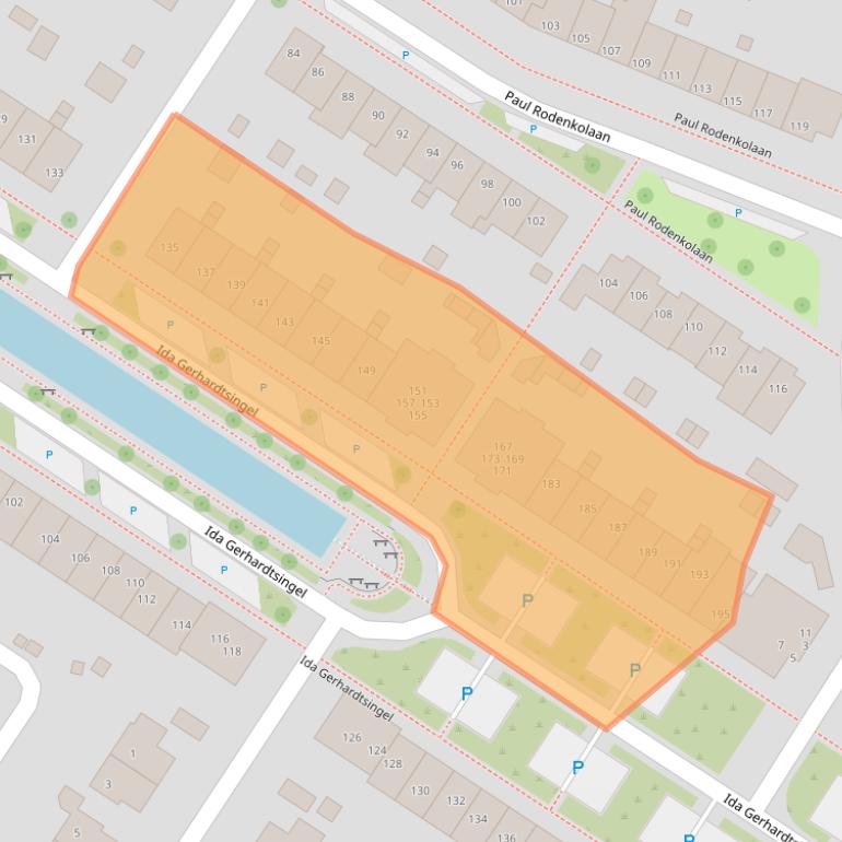 Kaart van postcodegebied 7207CM.