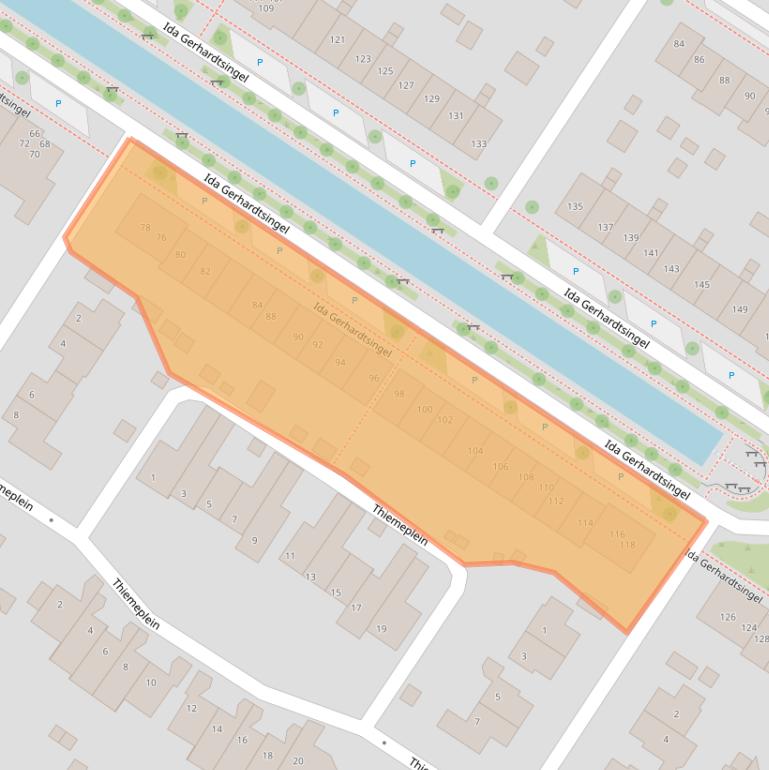 Kaart van postcodegebied 7207CP.