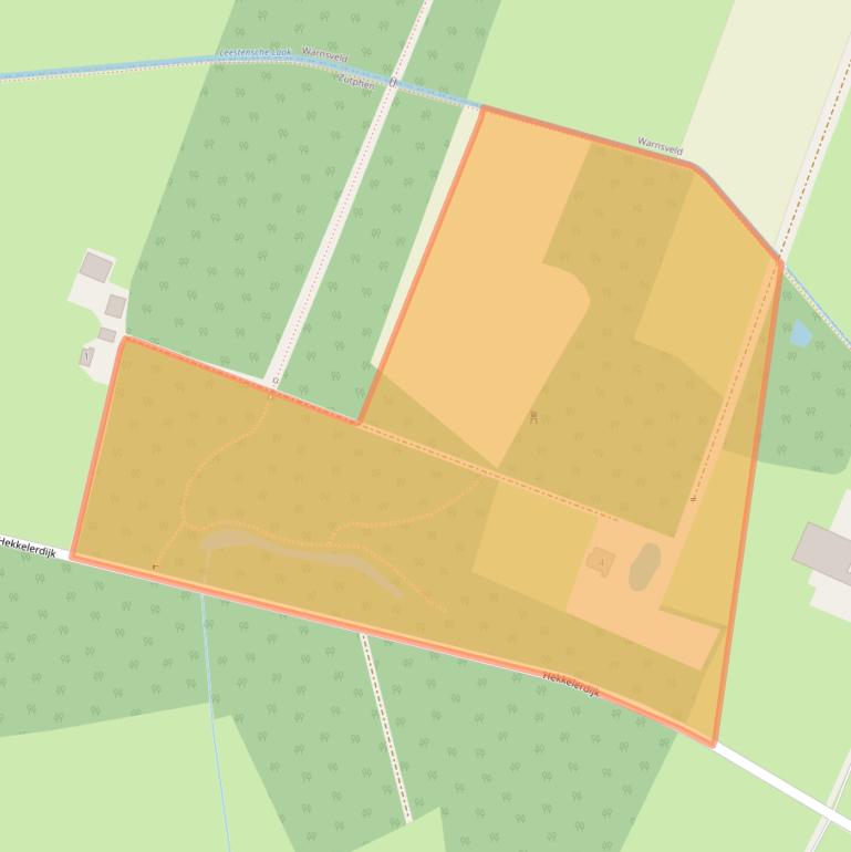 Kaart van postcodegebied 7207DK.