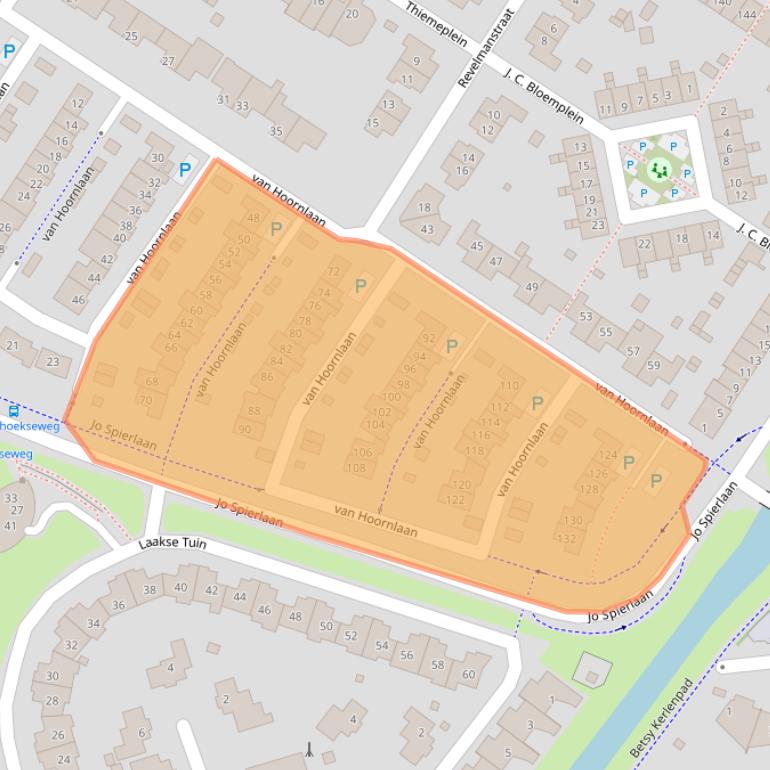 Kaart van postcodegebied 7207JL.