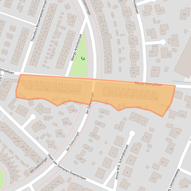 Kaart van postcodegebied 7207KC.