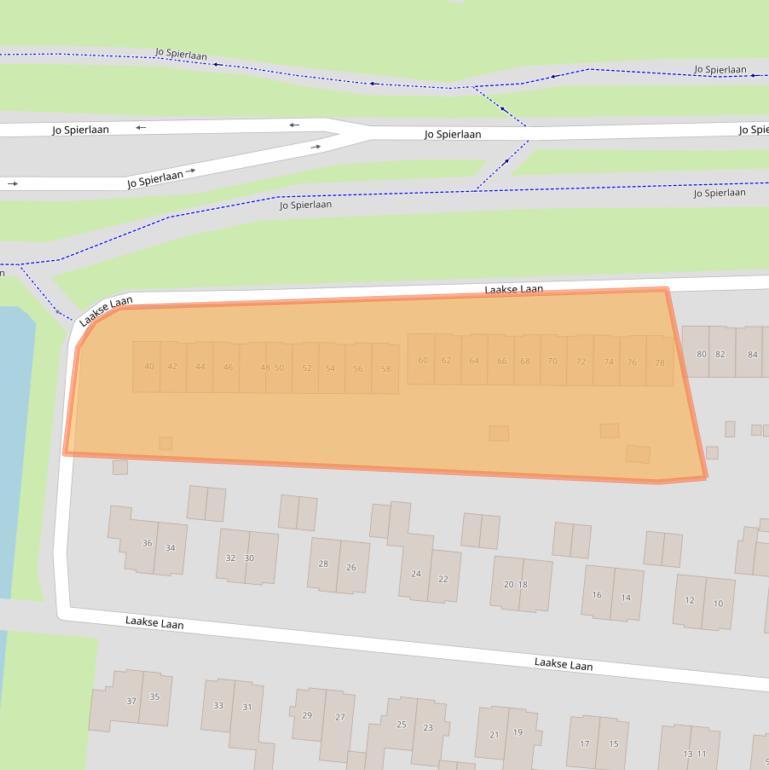 Kaart van postcodegebied 7207ND.
