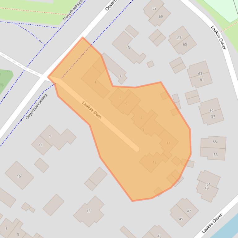 Kaart van postcodegebied 7207NG.