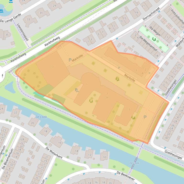 Kaart van postcodegebied 7207PA.