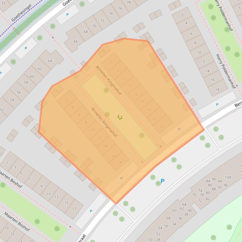 Kaart van postcodegebied 7207PP.