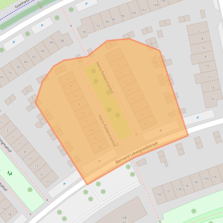 Kaart van postcodegebied 7207PR.