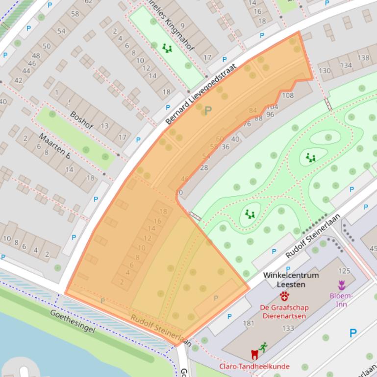 Kaart van postcodegebied 7207PT.