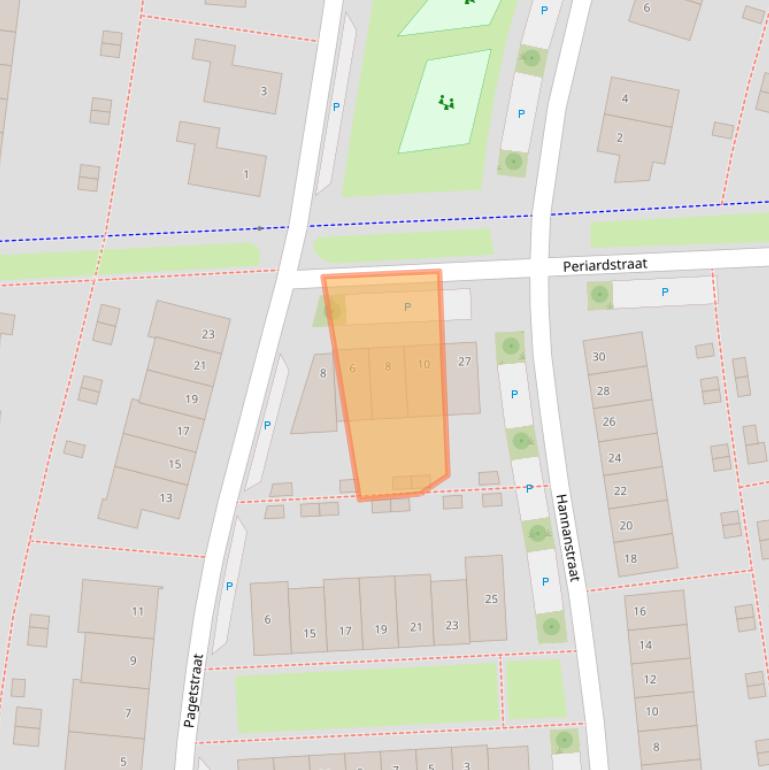 Kaart van postcodegebied 7207RD.